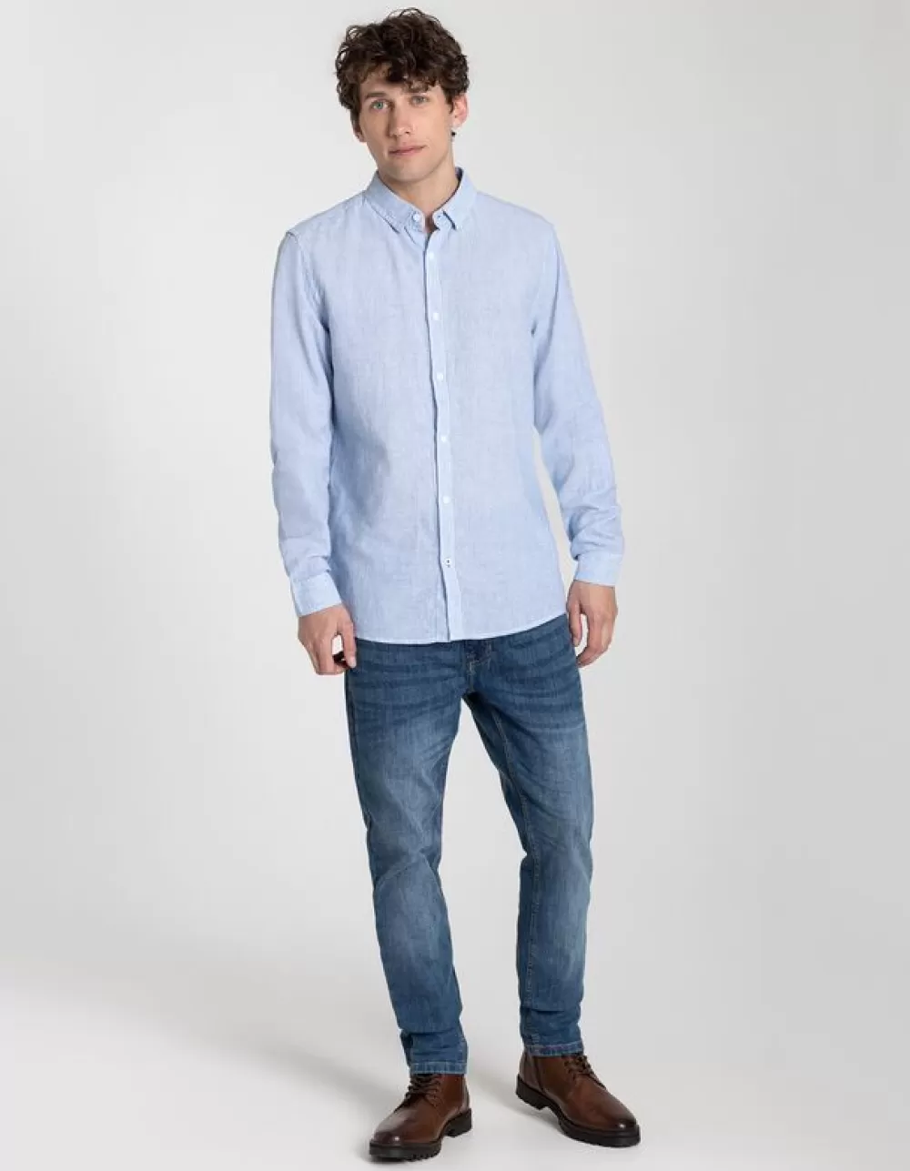overhemd__linnenmix_4.webp Online Jean Pascale Overhemd - Linnenmix