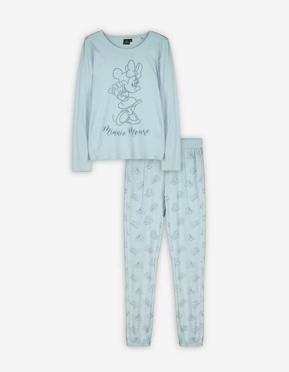 Discount Flame Pyjamaset Bestaande Uit Shirt Met Lange Mouwen En Broek - Minnie Mouse