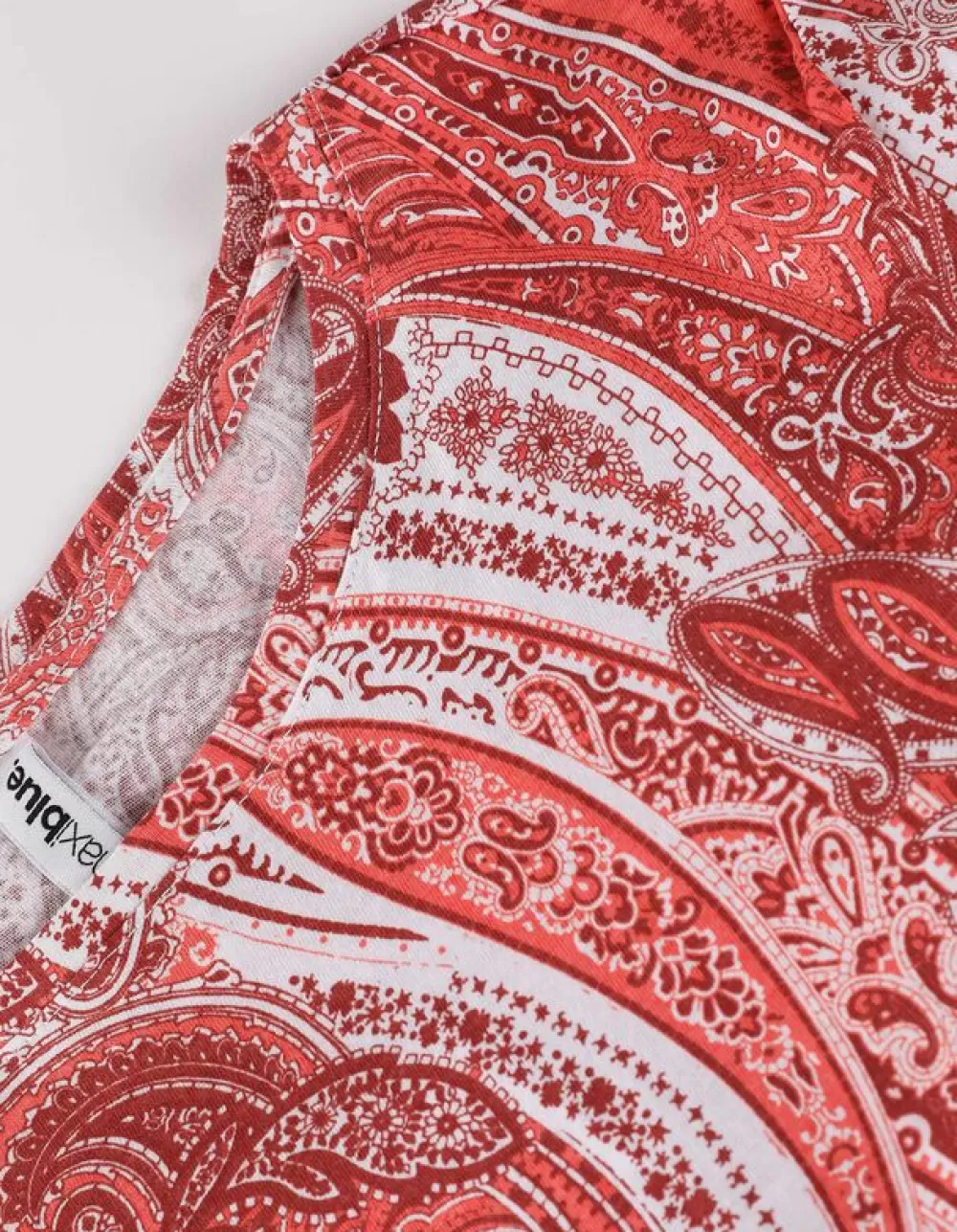 tshirt__paisleyprint_4.webp Discount Maxi Blue T-Shirt - Paisleyprint