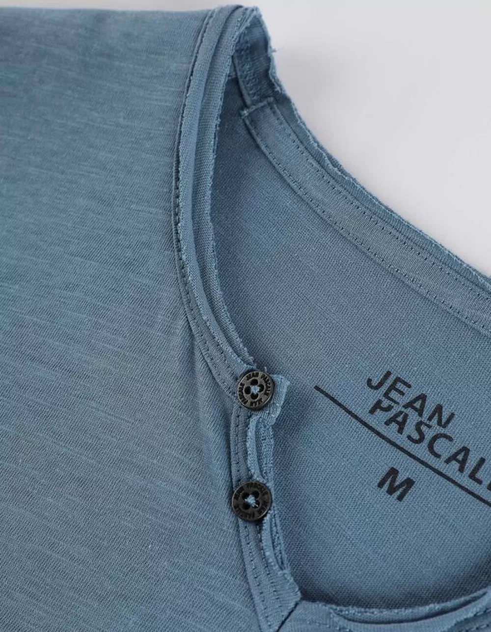 tshirt__ronde_hals_met_knoopjes_4-6.webp Discount Jean Pascale T-Shirt - Ronde Hals Met Knoopjes