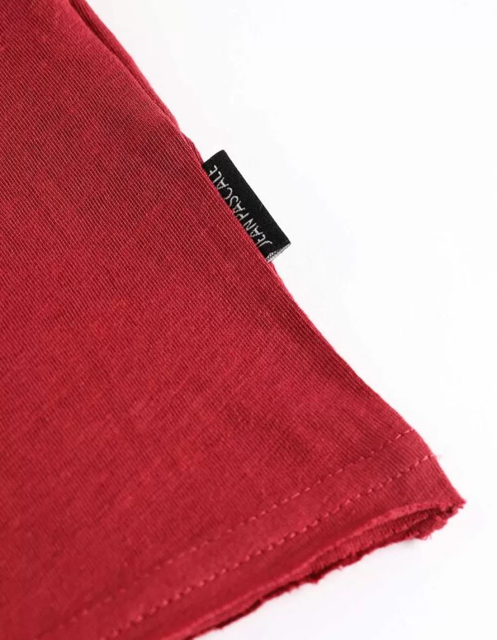 tshirt__ronde_hals_met_knoopjes_7-4.webp Outlet Jean Pascale T-Shirt - Ronde Hals Met Knoopjes